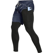 Compression Double-deck Sportswear Shorts