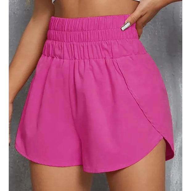 High Waist Workout Shorts Women