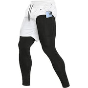 Compression Double-deck Sportswear Shorts