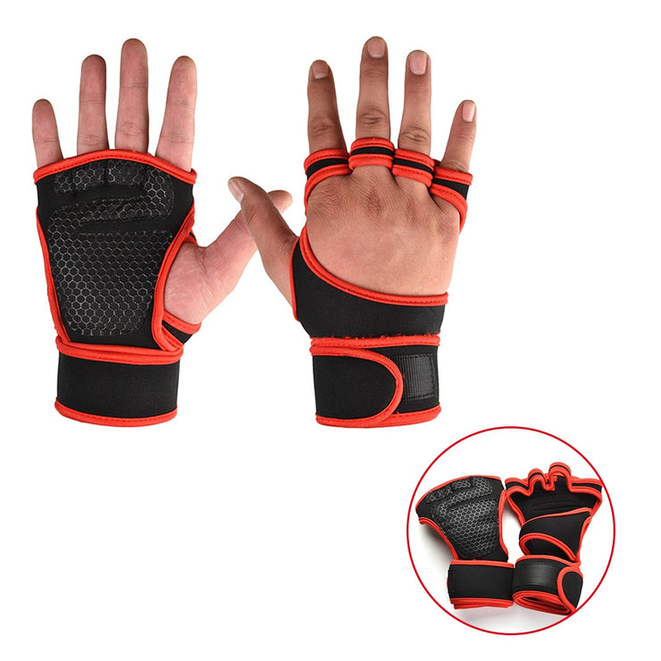 1 Pair Weightlifting Training Gloves