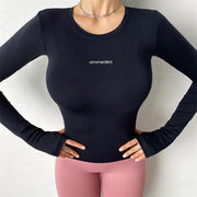 Gym Shirt Women Long Sleeve and Short Sleeve Fitness Sportswear