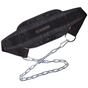 Thick Neoprene Weight Lifting Belt with Chain Dipping Belt