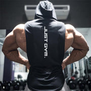 New Cotton Sleeveless Gym Hoodie