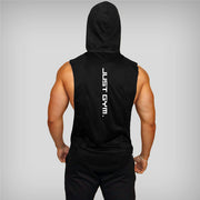 New Cotton Sleeveless Gym Hoodie