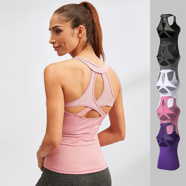 Fitness Tops Women Sexy Sportswear