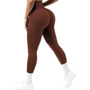 Seamless Push-Up Fitness Scrunch Leggings