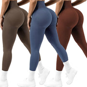 Seamless Push-Up Fitness Scrunch Leggings