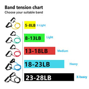 5 Levels Resistance Bands with Handles