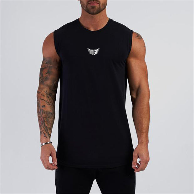 Cotton Fitness Sleeveless T Shirt