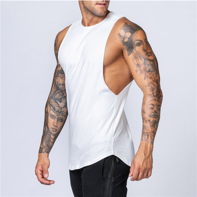 Gym Mens Tank Top Sleeveless Shirt