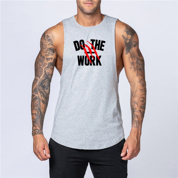 Gym Mens Tank Top Sleeveless Shirt