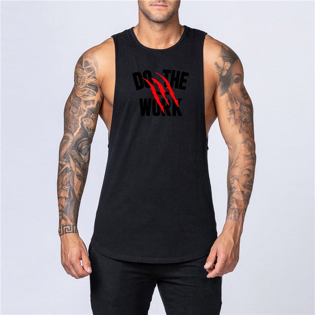 Gym Mens Tank Top Sleeveless Shirt