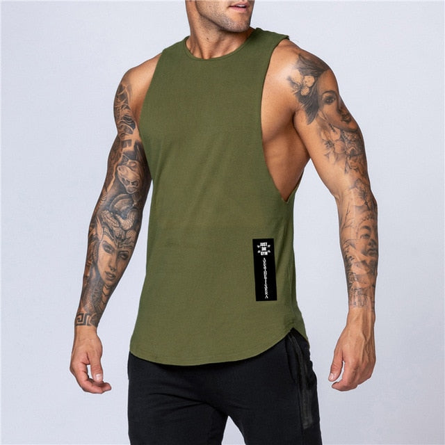 Gym Mens Tank Top Sleeveless Shirt