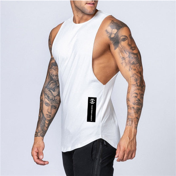 Gym Mens Tank Top Sleeveless Shirt